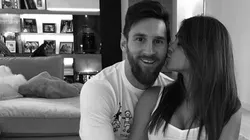 Ya los extraña: Messi subió foto con Antonela Roccuzzo y sus hijos en su primer día en Argentina
