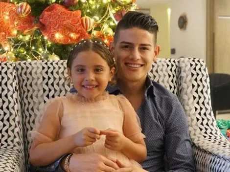 El emocionante mensaje de James Rodríguez para su hija Salomé en el día de su cumpleaños