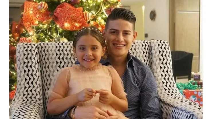 El emocionante mensaje de James Rodríguez para su hija Salomé en el día de su cumpleaños
