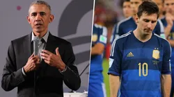 El apoyo menos esperado: Obama bancó a Messi y nos dejó una gran enseñanza