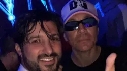 'Chori' Domínguez subió un fotón re enfiestado con Pablo Lescano y él le comentó