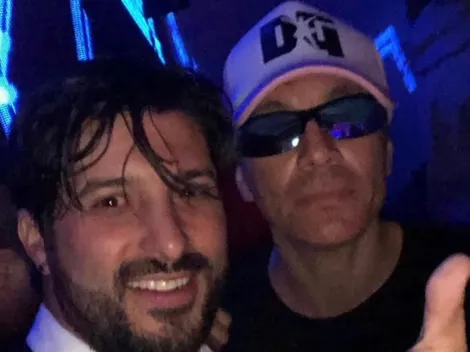 'Chori' Domínguez subió un fotón re enfiestado con Pablo Lescano y él le comentó