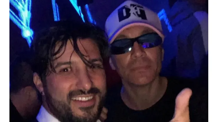 'Chori' Domínguez subió un fotón re enfiestado con Pablo Lescano y él le comentó