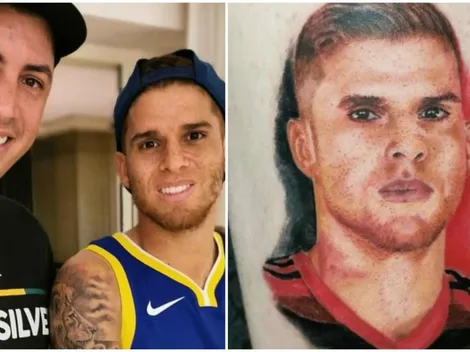Hincha brasileño tiene en modo "Dios" a Gustavo Cuéllar: ¡se tatuó el rostro del jugador!