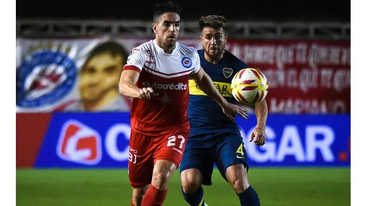 Boca vs Argentinos por la Copa de la Superliga.