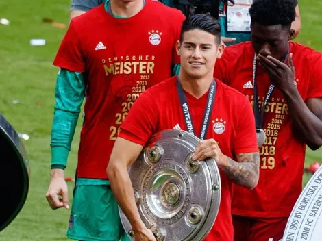 James Rodríguez está casi afuera del Bayern y tres grandes de la Premier League lo quieren