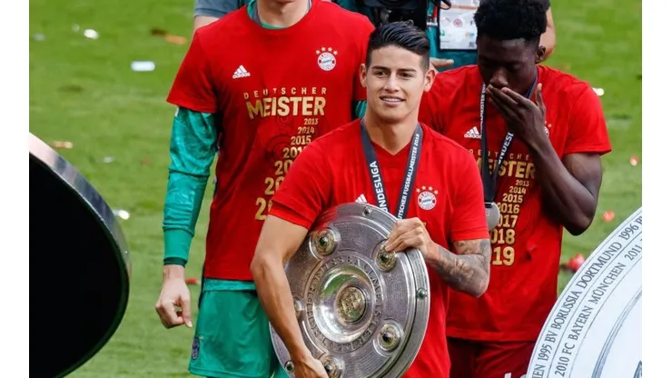 James Rodríguez está casi afuera del Bayern y tres grandes de la Premier League lo quieren