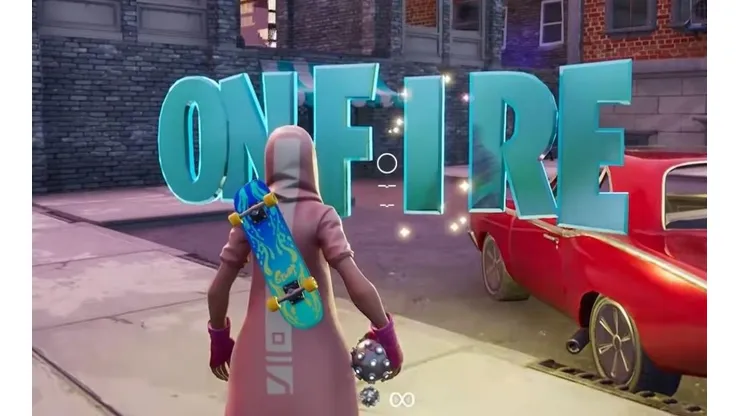 Donde estan las letras ONFIRE en Fortnite - Desafío Entrega en el Centro