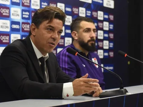 Parece que lo tiró Gallardo: el posteo con el que amaneció River tras perder en Brasil