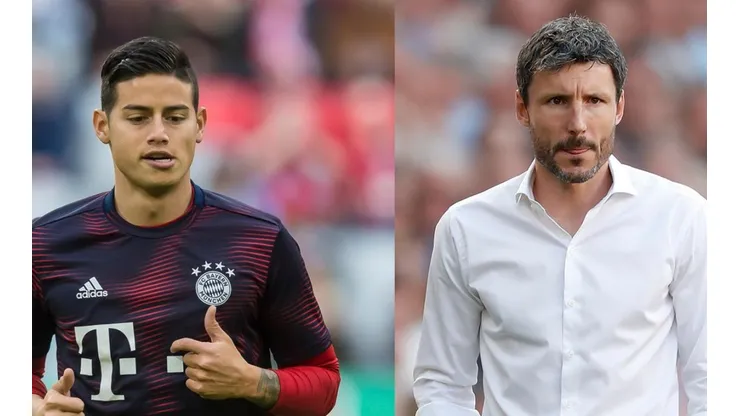 La historia que une a James y Mark Van Bommel, el posible nuevo DT del Bayern