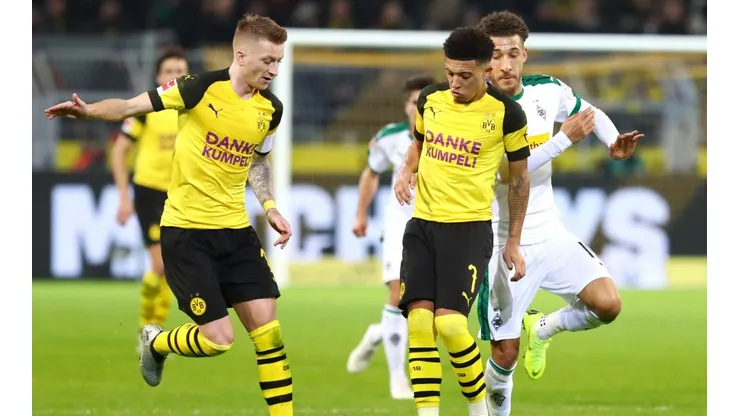 Borussia Mönchengladbach vs Borussia Dortmund (Foto: Getty)