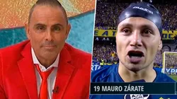 Lunati escuchó a Zárate tras el triunfo de Boca y se burló de él en Instagram