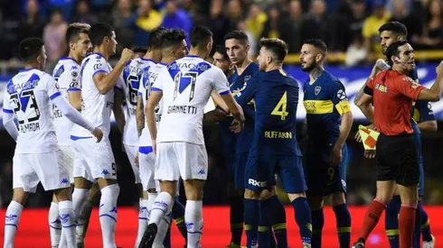 Boca y Vélez se enfrentaron en La Bombonera.