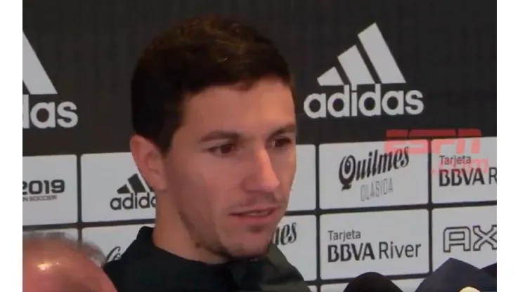 Nacho Fernández paró la pelota y dijo: "Me hubiese gustado jugar mal y clasificar"