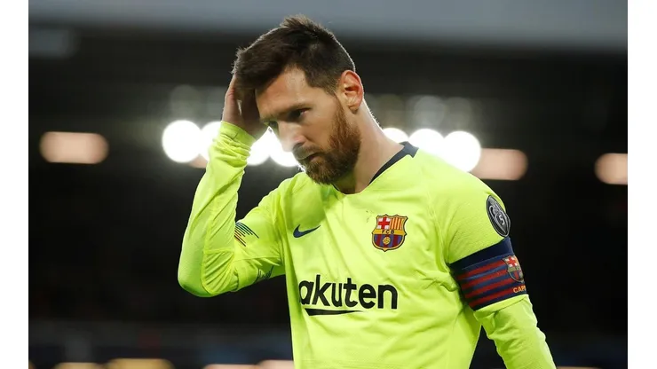 Nada de fútbol: el primer posteo de Messi después de la eliminación de Champions