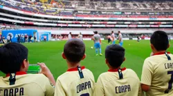 ¿Qué es el amor por un club?: Sensacional foto de un abuelo y su nieto americanista en el Azteca