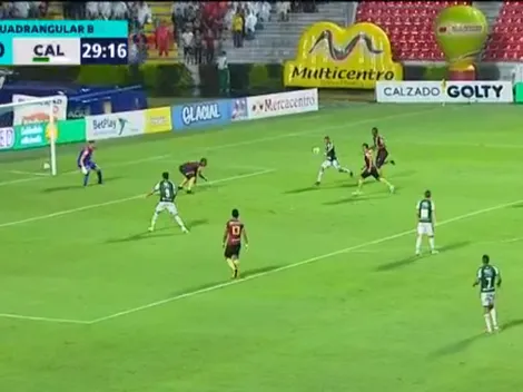 ¿Qué hizo el defensa? Cali no perdonó le gana 0-1 al Tolima