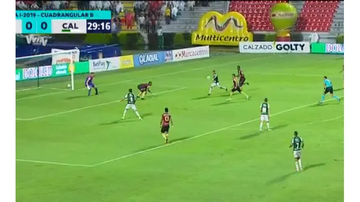 ¿Qué hizo el defensa? Cali no perdonó le gana 0-1 al Tolima