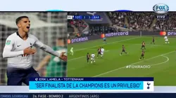 Erik Lamela fue muy claro.