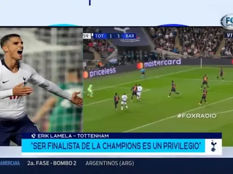 A Lamela le preguntaron si piensa volver a River en el corto plazo y fue contundente