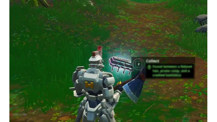 Fortnite: Como encontrar el Fortbyte #47 entre una furgoneta de reinicio, un campamento pirata y un autobús accidentado