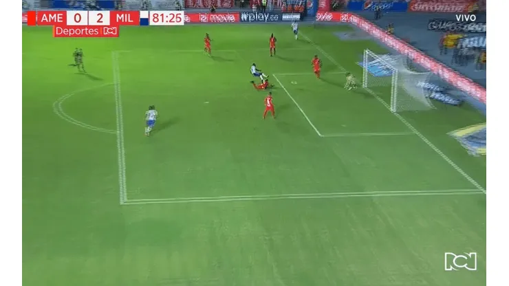 Así fue el segundo gol de Fabián González Lasso en Cali.