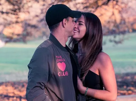 Chicharito subió una foto por el final de temporada y su esposa la comentó muy orgullosa