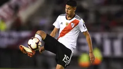 Exequiel Palacios volvió a ver minutos en River.