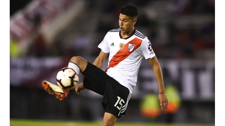 Exequiel Palacios volvió a ver minutos en River.