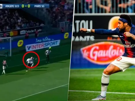 En modo ninja, Neymar puso el 1 a 0 para el PSG con un lindo cabezazo