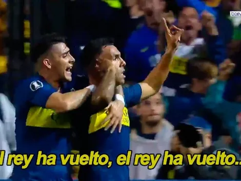 "The king is back": el relato en inglés del gol de Tevez que se hizo viral