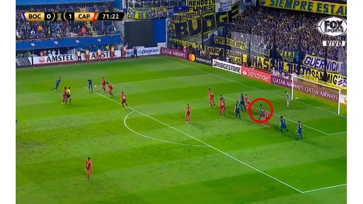 Zárate sacó un centro imposible y López empató enseguida para Boca