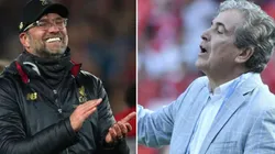 Jurgen Klöpp y Jorge Luis Pinto, técnicos de fútbol.