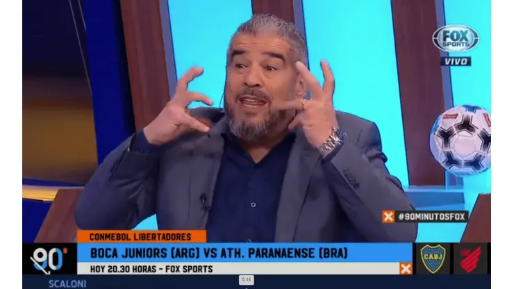 Foto del Chavo, periodista de Fox Sports.