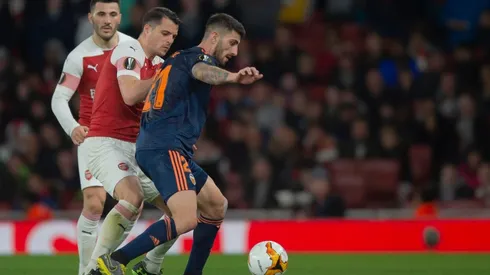 Valencia vs Arsenal por la Europa League.