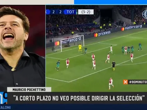 Pochettino le cerró la puerta a la Selección Argentina en el "corto plazo"