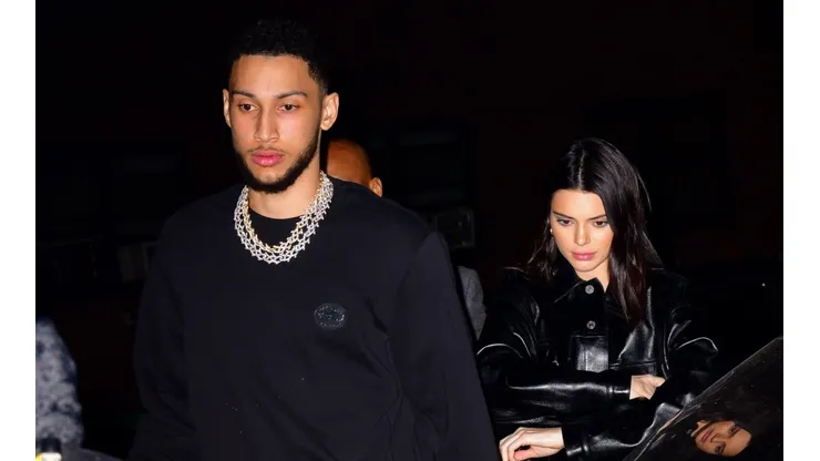 Ben Simmons con su novia Kendall Jenner