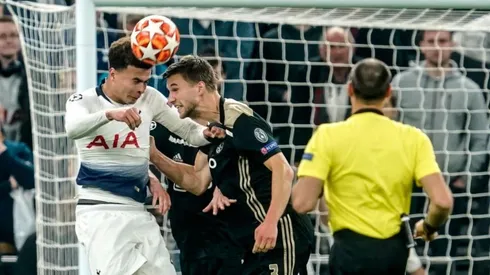 Ajax vs Tottenham por la Champions League.