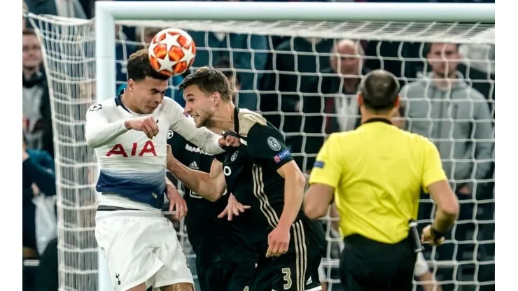 Ajax vs Tottenham por la Champions League.
