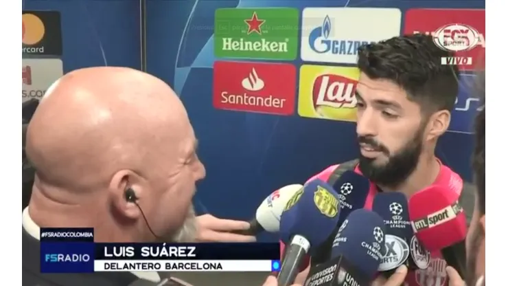 Luis Suárez, indignado por el cuarto gol del Liverpool: "Parece de juveniles"