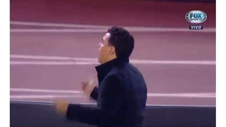 Los gestos de Marcelo Gallardo.