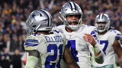 Ezekiel Elliott y Dak Prescott, estrellas de los Cowboys