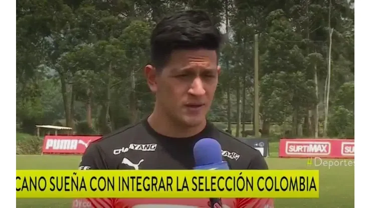 Germán Cano, jugador de Independiente Medellín.