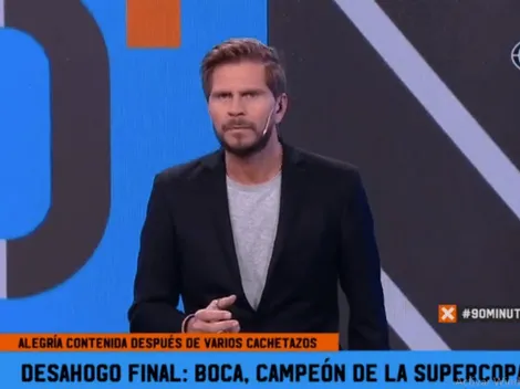 Vignolo: "Boca se sacó una mochila con toneladas de encima"