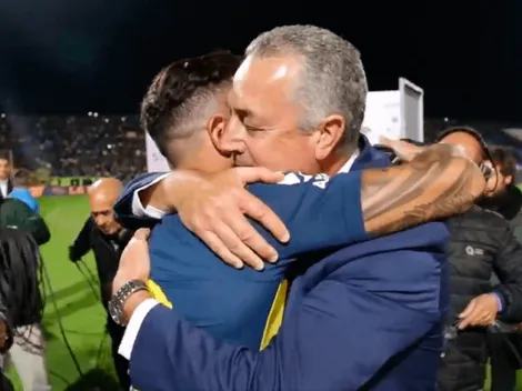 Ya sabemos lo que le gritó en el oído Alfaro a Tevez después de salir campeón