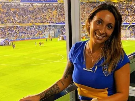 La mujer de Benedetto también festejó el título de Boca en Instagram