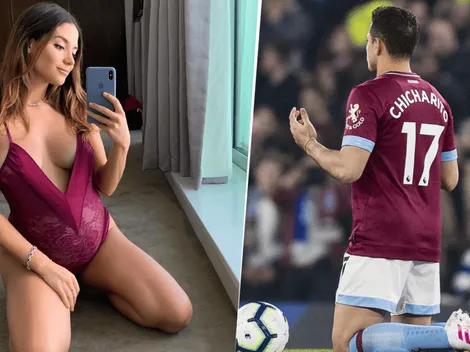 La novia de Chicharito subió fotito a Instagram y él se la comentó con un emoji de fuego