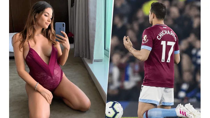 Foto de Javier Hernández y Sarah Kohan.