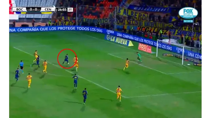 Foto de Nandez, jugador de Boca.