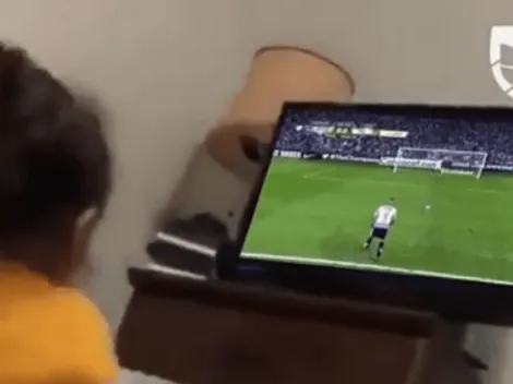 El llanto desgarrador de una niña de Tigres en el momento en el que Sánchez cobraba el penal